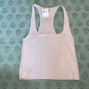 NWOT Intimately by Free People Knit Crop Top